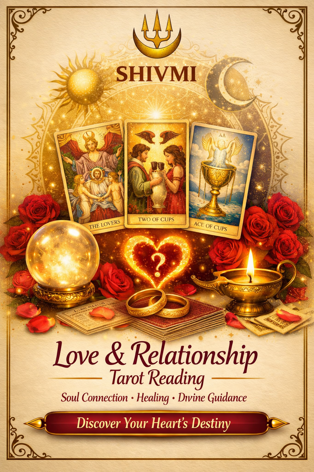 Love & Relationship Tarot Reading – Vedic Tarot Guidance for Soul Connections & Romantic Clarity