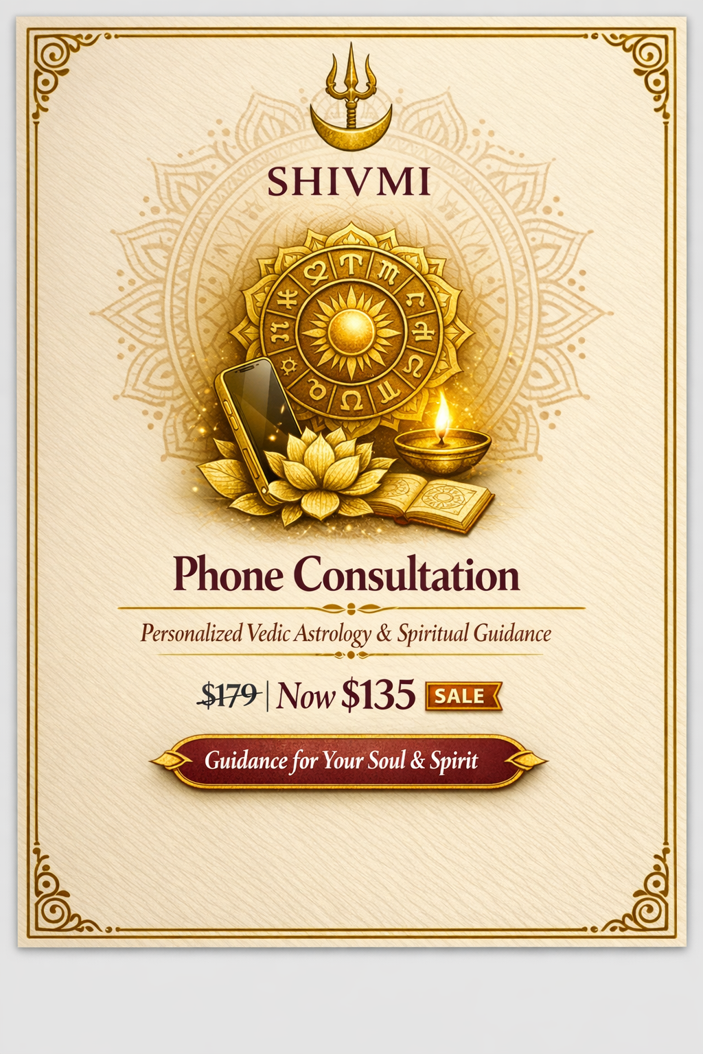 Phone Consultation – Personalized Horoscope reading with remedies