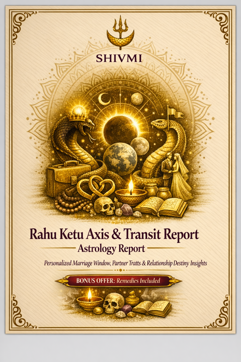 Rahu-Ketu Transit 2025-2027: Personalized Karmic Alignment DIGITAL Report
