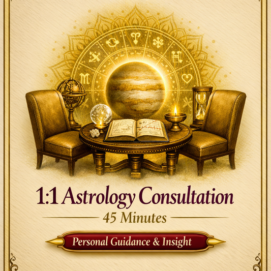 1:1 Astrology Consultation- 45 Minutes