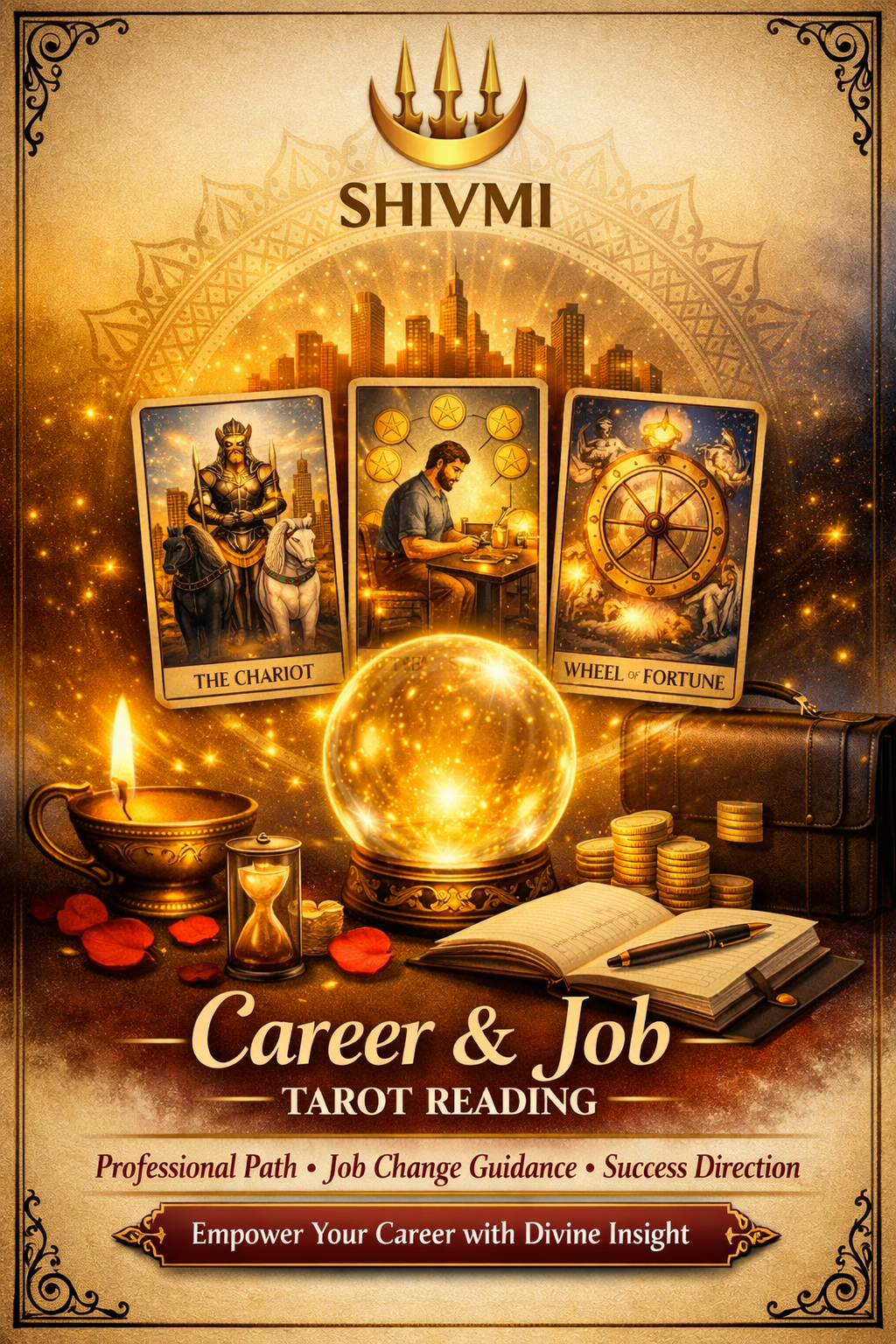 Career & Job Tarot Reading – Professional Path, Job Change Guidance & Success Direction Insight