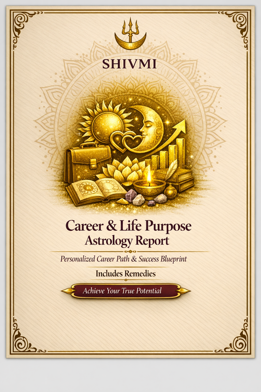 Career & Life Purpose Astrology Report – Personalized Career Path, Success and Remedies