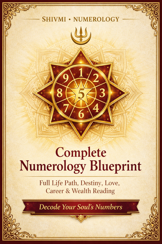 Complete Numerology Blueprint – Full Life Path, Destiny, Love, Career & Wealth Reading