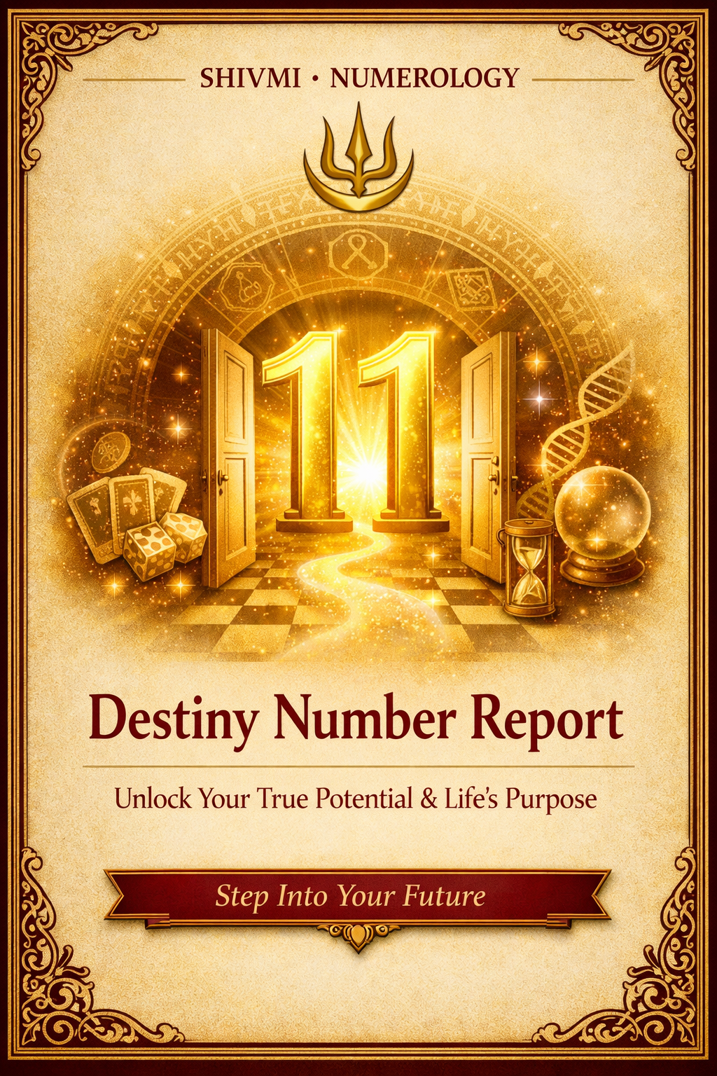 Destiny Number Report – Personalized Numerology Reading for Life Purpose & Success | SHIVMI Numerology