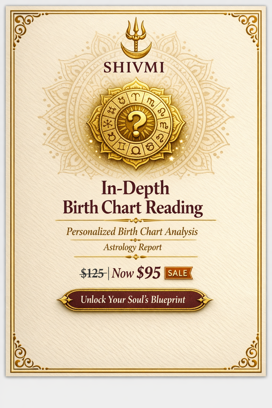 In depth Birth Chart Reading - Personalized Birth Chart Analysis - Astrology Report
