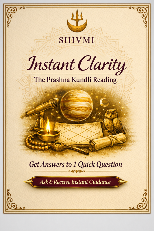 Instant Clarity: The Prashna Kundli Reading