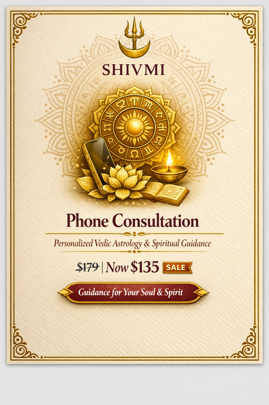 Phone Consultation – Personalized Horoscope reading with remedies
