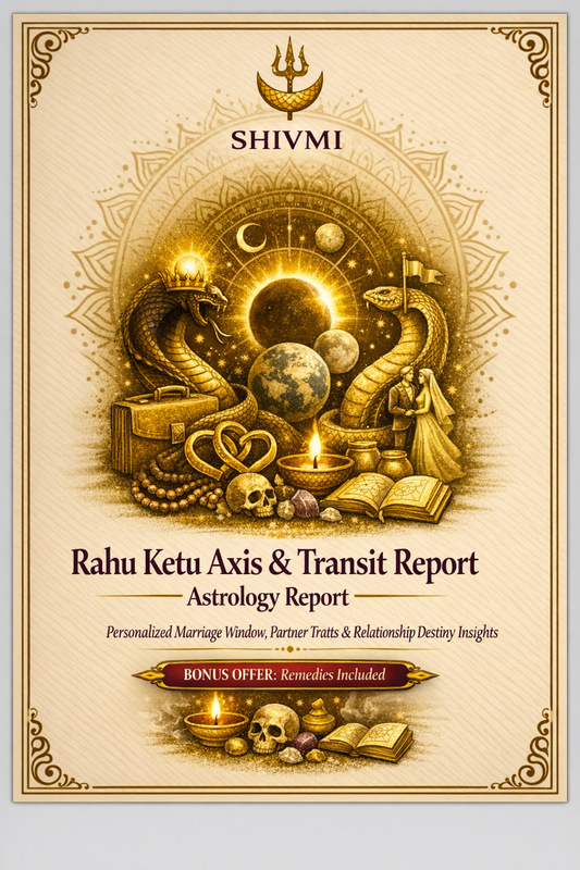 Rahu-Ketu Transit 2025-2027: Personalized Karmic Alignment DIGITAL Report